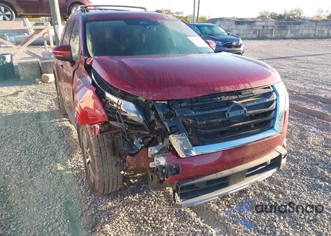 2025 Nissan Pathfinder Sl 4Wd z USA, uszkodzony, nr VIN 5N1DR3CC8SC225455